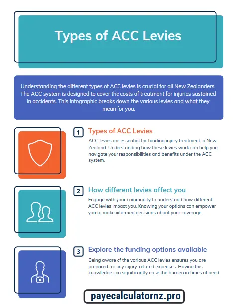 Types of ACC Levies